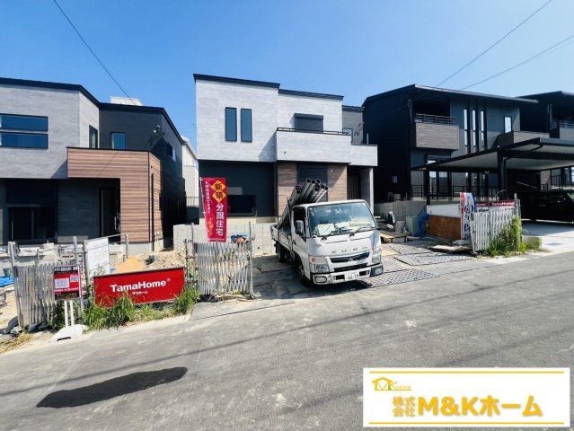 知多市日長字辰新田　全6棟　3号棟の外観|R8.7.16撮影　24時間換気システム搭載♪