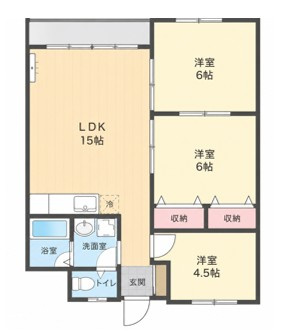 エスペランサの間取り