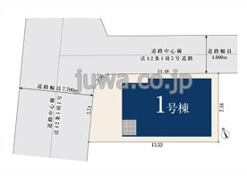 【新築分譲住宅】新座市畑中1丁目の区画図