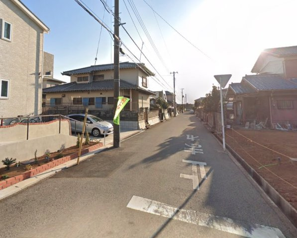 【前面道路含む現地写真】 | 花見川区こてはし台１丁目　売地　A区画 | 前面道路写真