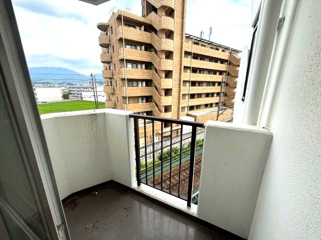アメニティレジス富田林のバルコニー