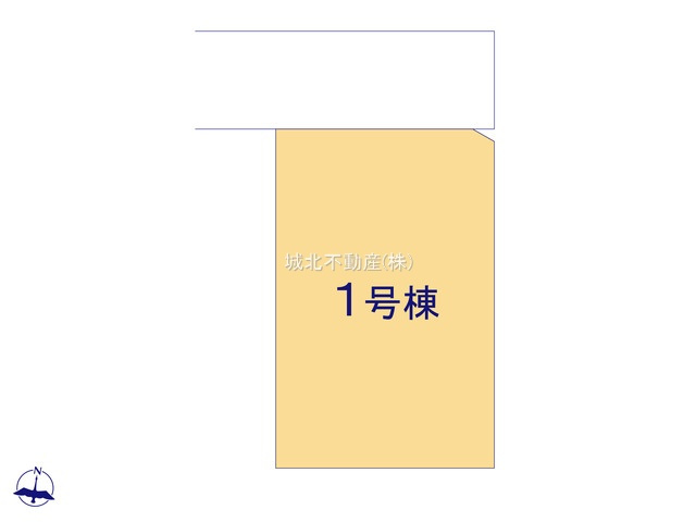 練馬区大泉学園町6丁目 限定1棟の区画図|土地面積139.30㎡ 前面道路約4.2ｍ道路に面する限定1棟