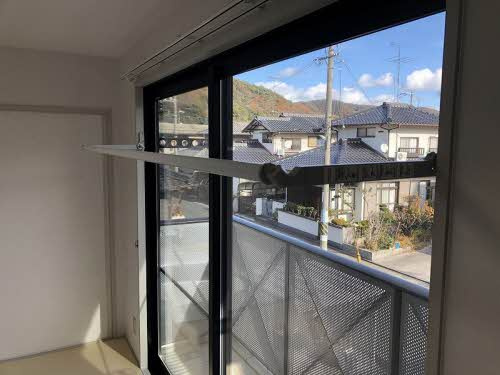 フレグランス晴海園のバルコニー
