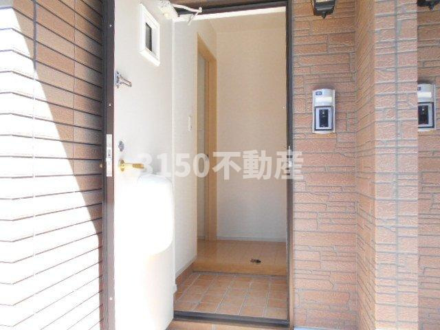 ヴァンロゼＡ　Ⅱの玄関|シンプルで使いやすい玄関です