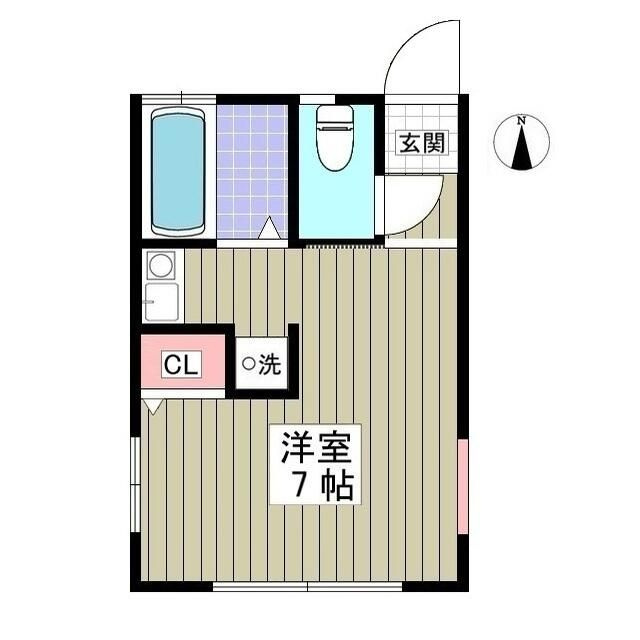 ルティレ浦和　旧プリティーハイツの間取り
