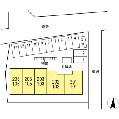 【区画図】 | TORISIA(トリシア)青森中央