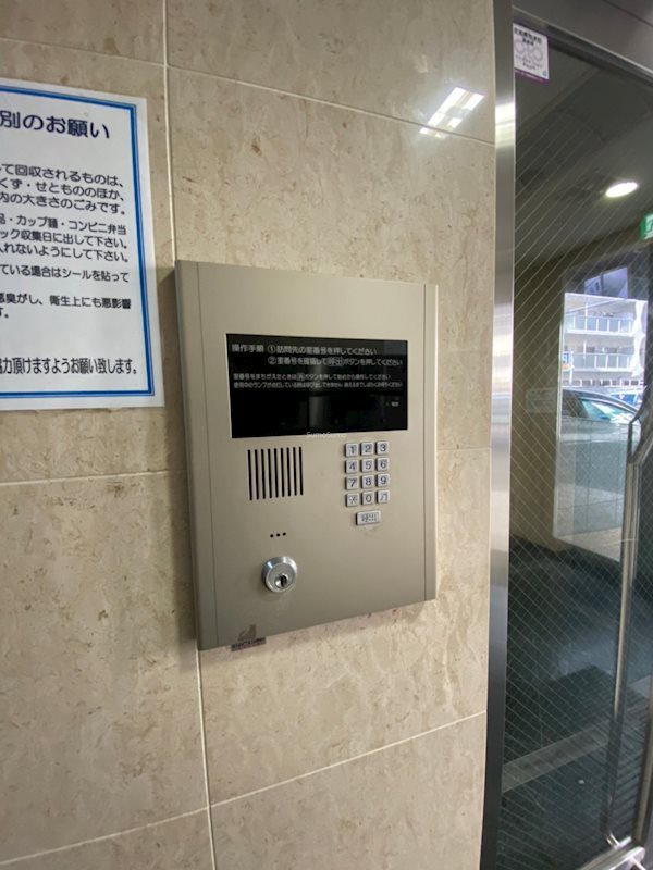 メルクリオール難波のセキュリティ