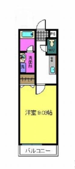 プリエ りんくうBの間取り