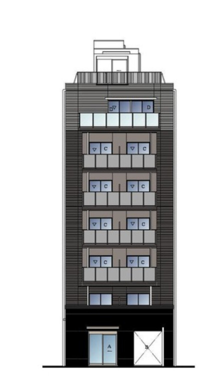 仮）南砂３丁目店舗マンション新築工事の画像