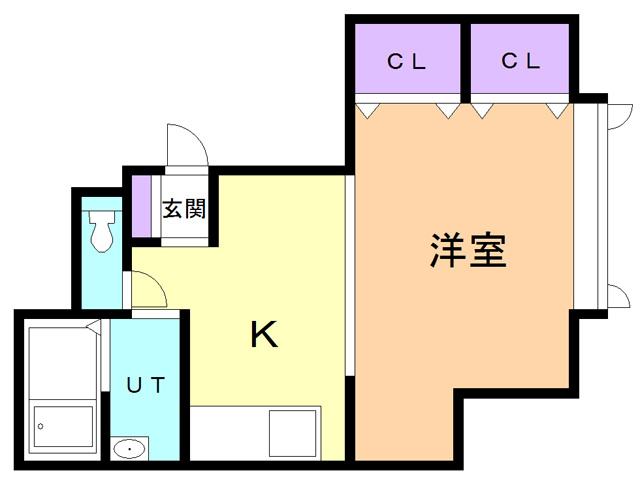 コーポ　ポレールの間取り
