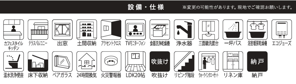 佐倉市井野１８期の設備