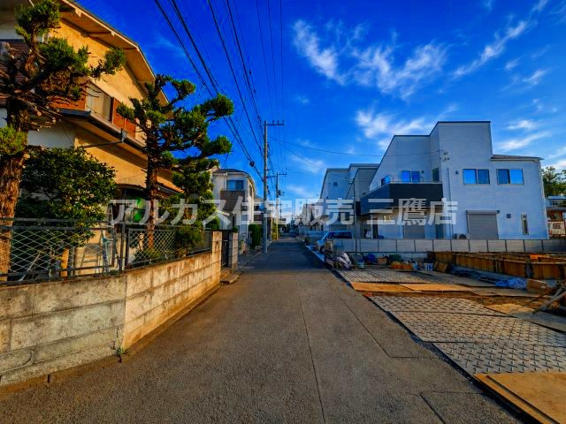 中央線 国分寺駅 16分 新築戸建 小平市上水南町2丁目の前面道路含む現地写真