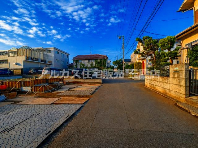 中央線 国分寺駅 16分 新築戸建 小平市上水南町2丁目の前面道路含む現地写真