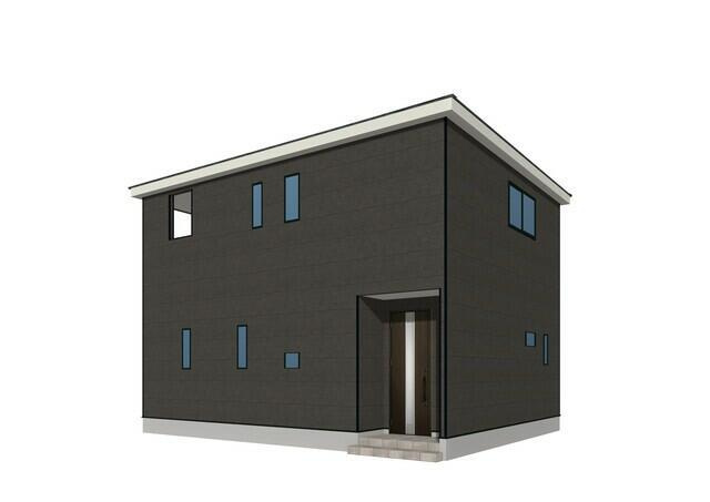 福岡市南区高木２丁目の新築一戸建の外観パース| 