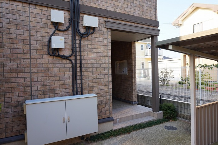 セジュールアラコ　A　　刈谷市近郊の賃貸はクラスホーム刈谷店のエントランス