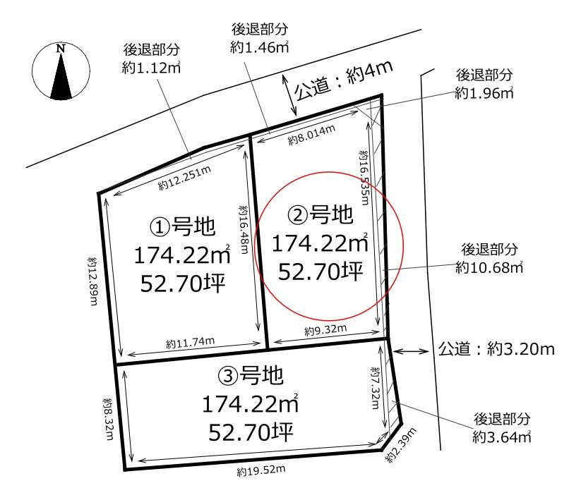 岡山市北区津島東２丁目の売地
