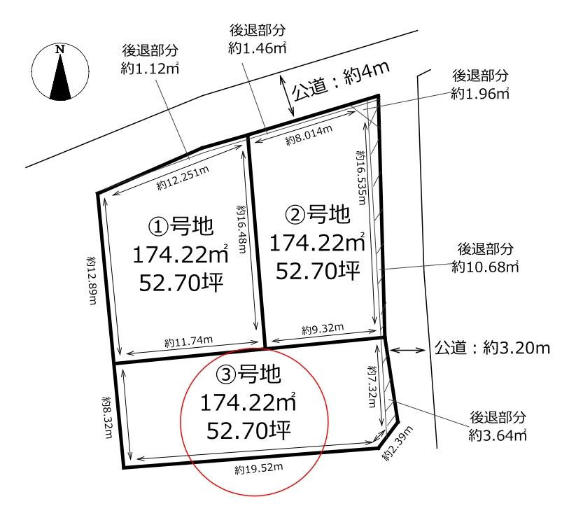岡山市北区津島東２丁目の売地