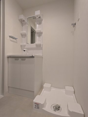 【洗面所】 | ケイディーエックスレジデンス原木中山 | 参考写真（同物件別部屋）