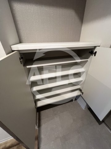 クローバーグランツ弁天町の収納|クローバー・グランツ弁天町　シューズボックス