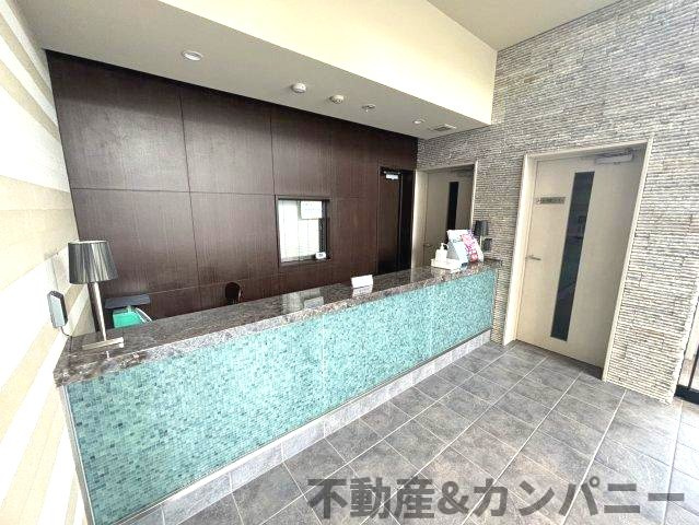 クレアホームズ松山千舟町のその他共用部分|フロントです