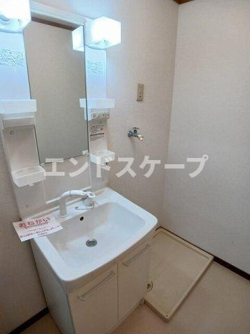 ジョイフルハイムＡの洗面所|高崎、前橋のお部屋探しはエンドスケープまで！お客様の理想お聞かせ下さい♪