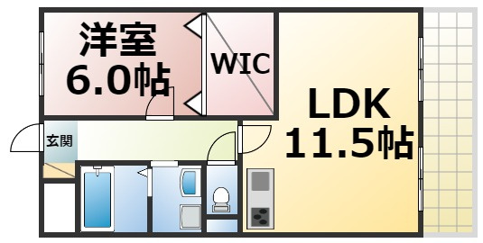 【間取り】 | ピア・シャンポール　仲介手数料無料