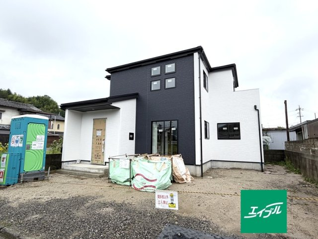 【外観】 | グラファーレ倉敷市真備町箭田5期 (全1棟) | 建築中(2026年7月上旬撮影)