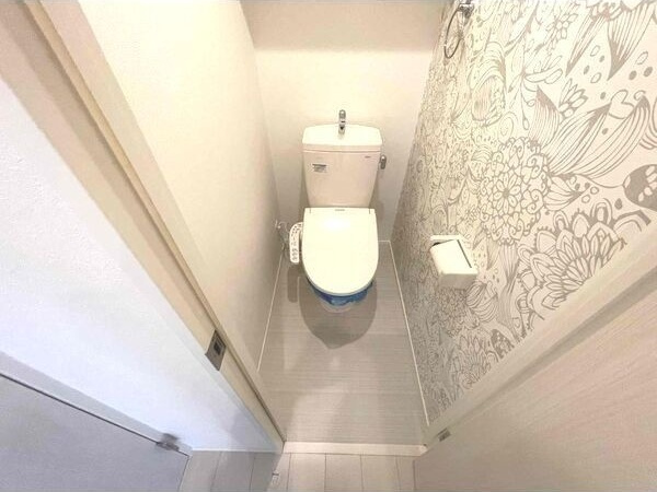 ハーモニーテラス二番Vのトイレ|清潔感のあるトイレです