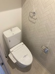 福岡市中央区清川３丁目の賃貸マンションのトイレ