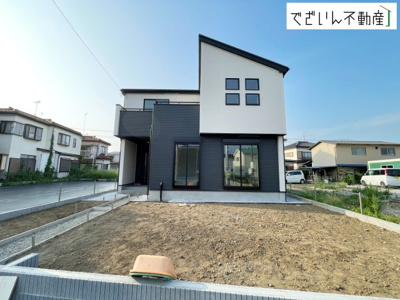 【外観】 | GRAFARE鴻巣市下忍3期　新築住宅 | ≪2号棟≫
現地(2026年7月撮影)