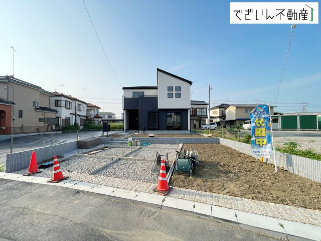 【前面道路含む現地写真】 | GRAFARE鴻巣市下忍3期　新築住宅 | ≪2号棟≫
現地(2026年7月撮影)