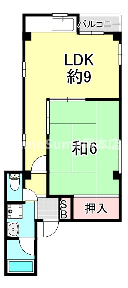 ロジェール東灘の間取り