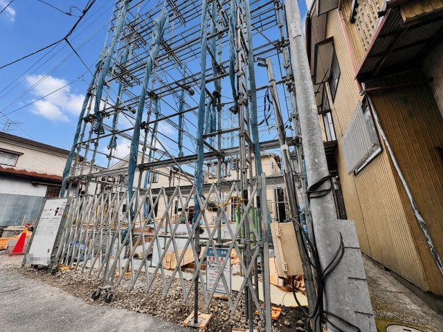 大田区羽田3丁目　新築戸建の外観|2026.07.06撮影

現地ご見学希望・資料請求などお気軽にお問い合わせ下さい！
03-5990-5201