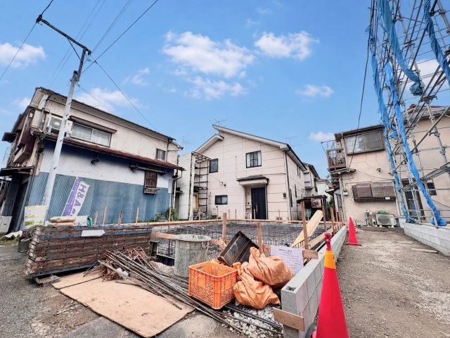 大田区羽田3丁目　新築戸建の外観|2026.07.06撮影

現地ご見学希望・資料請求などお気軽にお問い合わせ下さい！
03-5990-5201