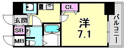 アーバングリーン甲子園の間取り