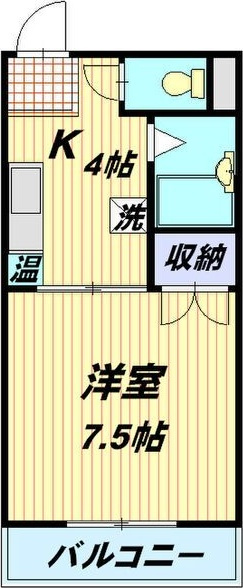 ラハイナハイツIIIの間取り