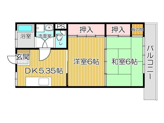 鷹見台ビルの間取り