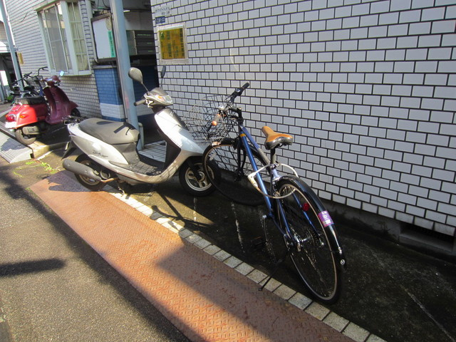 ホワイトハイツ豊島のその他共用部分|駐輪場です。
