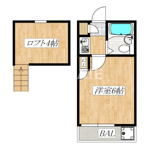 ホワイトハイツ豊島の間取り|間取り☆