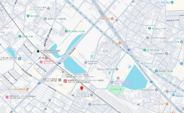 明石市二見町西二見　新築の地図