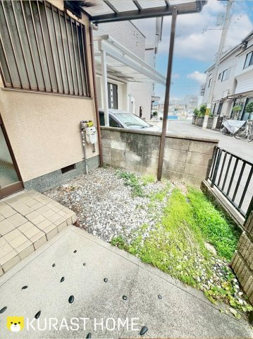 京都市南区吉祥院西ノ庄西浦町　中古戸建の庭
