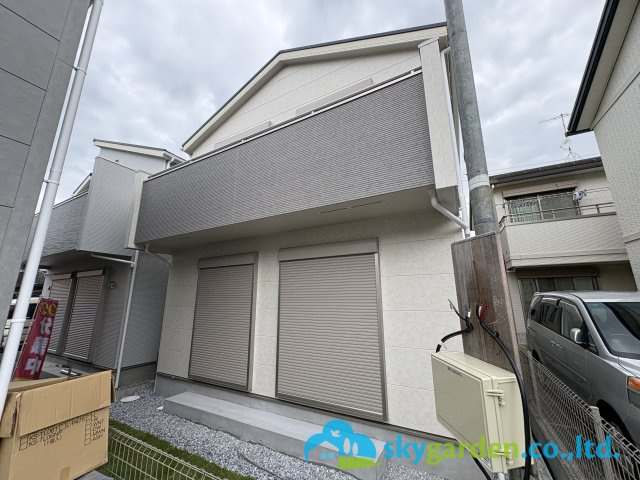 茅ヶ崎市東海岸南6丁目　新築戸建　全３棟2号棟の外観|落ち着いた雰囲気の外観です
