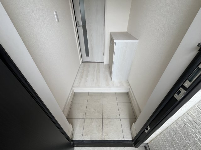 リーブルファイン春日部樋堀の玄関|きれいな玄関です