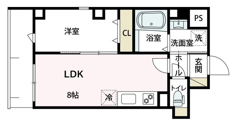 アベニールボナールの間取り|間取りです。