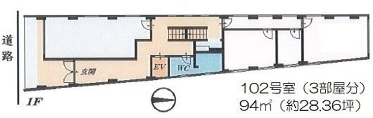 第二東寺町ビルの間取り