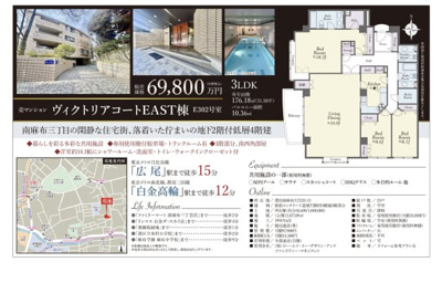 【その他】 | ヴィクトリアコートEAST棟　仲介手数料無料＋100万円現金プレゼント中