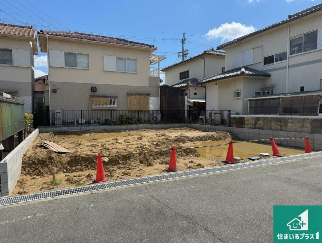 泉南郡熊取町大久保南　新築一戸建ての外観|現在建築中！落ち着いた街並みで新生活を始めることが出来そう！周辺の物件も併せてご紹介させて頂きます！