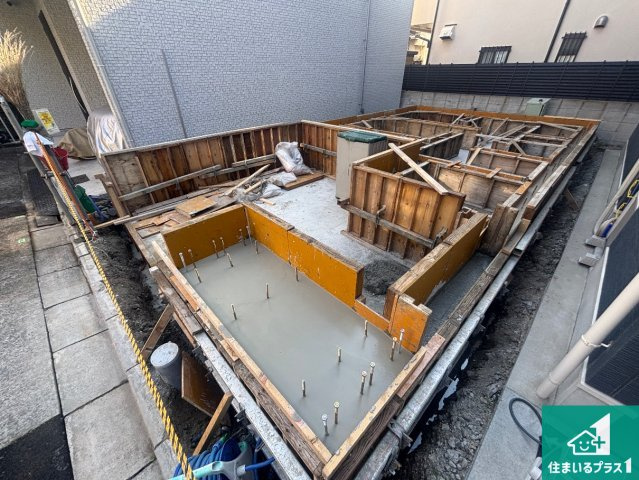 大阪市阿倍野区阪南町　新築一戸建ての外観|現在建築中！落ち着いた街並みで新生活を始めることが出来そう！周辺の物件も併せてご紹介させて頂きます！