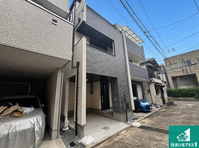 大阪市阿倍野区阪南町　新築一戸建ての前面道路含む現地写真|安心の10年保証！外観を美しく保ち、雨水で汚れを落とします！気になることがありましたら、お気軽にお問い合わせください！