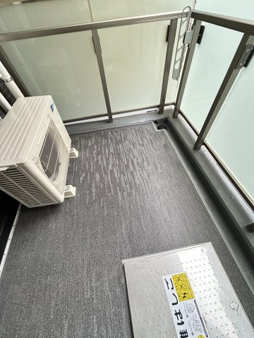 ブエナビスタ難波タワーのバルコニー
